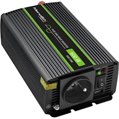 OEM Qoltec Monolith Auto 600 W - Adaptador e Inversor de corriente OEM Qoltec Monolith Auto 600 W - Adaptador e Inversor de corriente