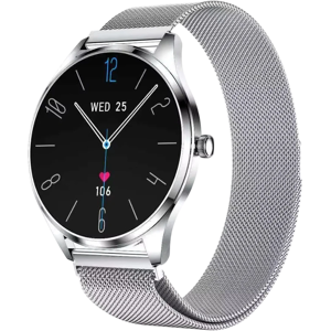 OEM TN99 Smartwatch con Correa Milanesa Plata Llamadas BT OEM TN99 Smartwatch con Correa Milanesa Plata Llamadas BT