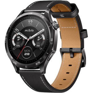Mibro watch GT Leather Black AMOLED 1,43” 60 Hz brillo 600 nits - Reloj inteligente Mibro watch GT Leather Black AMOLED 1,43” 60 Hz brillo 600 nits - Reloj inteligente