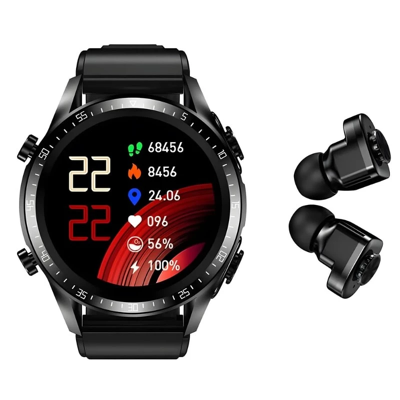 OEM JM03 Negro con Correa de Silicona y Auriculares TWS OEM JM03 Negro con Correa de Silicona y Auriculares TWS