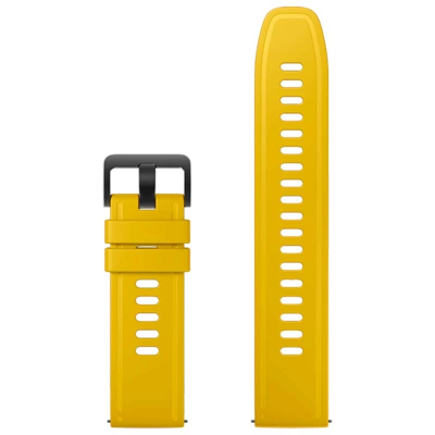 CROCOCASE Correa de Silicona Original para Xiaomi Watch S1 Active Amarillo CROCOCASE Correa de Silicona Original para Xiaomi Watch S1 Active Amarillo