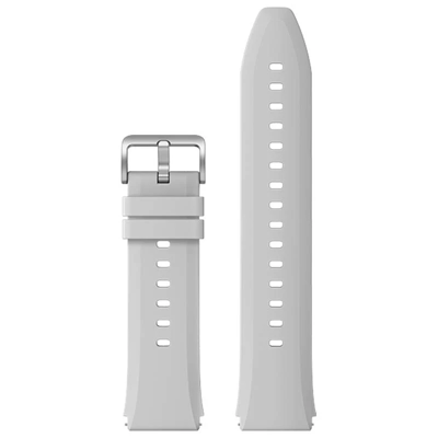 CROCOCASE Correa de Silicona Original para Xiaomi Watch S1 Gris CROCOCASE Correa de Silicona Original para Xiaomi Watch S1 Gris