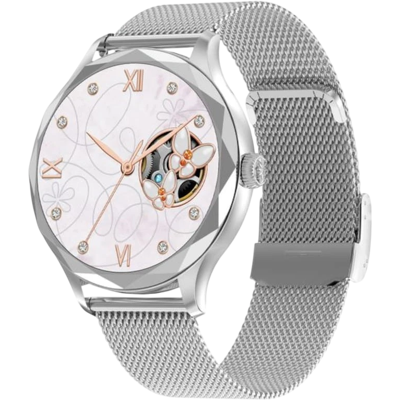 DTNO.1 DT NO.1 DT Diamond Plata con Correa Metálica - Reloj inteligente DTNO.1 DT NO.1 DT Diamond Plata con Correa Metálica - Reloj inteligente