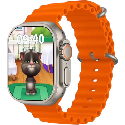DTNO.1 DT NO.1 V9 Ultra 2 Naranja - Reloj inteligente DTNO.1 DT NO.1 V9 Ultra 2 Naranja - Reloj inteligente