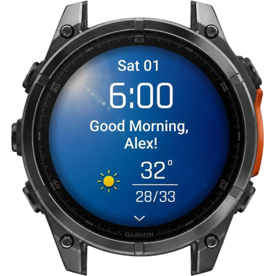Garmin Fenix 8 AMOLED 47mm Acero Negro Renovado - Estado Premium Garmin Fenix 8 AMOLED 47mm Acero Negro Renovado - Estado Premium