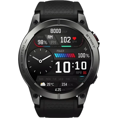 Zeblaze Stratos 3 Pro Negro - Reloj inteligente con pantalla AMOLED HD Zeblaze Stratos 3 Pro Negro - Reloj inteligente con pantalla AMOLED HD