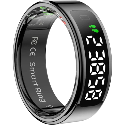 Anillo inteligente COLMI R12 Negro Talla 11 Anillo inteligente COLMI R12 Negro Talla 11