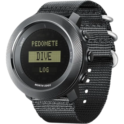Garmin North Edge Apache D con Correa de Nailon Negro Garmin North Edge Apache D con Correa de Nailon Negro
