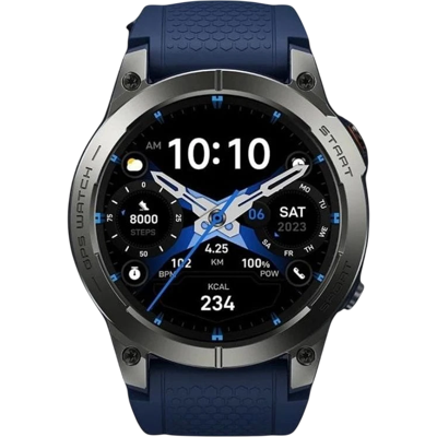 Zeblaze Stratos 3 Pro Azul - Reloj inteligente con pantalla AMOLED HD Zeblaze Stratos 3 Pro Azul - Reloj inteligente con pantalla AMOLED HD