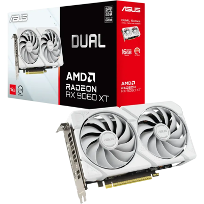 Tarjeta gráfica ASUS Dual Radeon RX 9060 XT 16GB GDDR6 Tarjeta gráfica ASUS Dual Radeon RX 9060 XT 16GB GDDR6