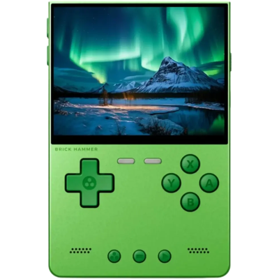 Trimui Brick Hammer Metal (Sin SD Card) Verde - Consola retro Trimui Brick Hammer Metal (Sin SD Card) Verde - Consola retro