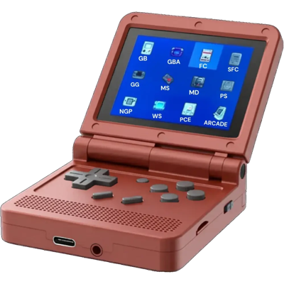 Powkiddy V90 Consola Portátil Retro Rojo Powkiddy V90 Consola Portátil Retro Rojo