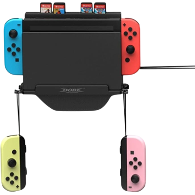 Soporte de pared para Nintendo Switch/OLED Dobe TNS-3118 Negro Soporte de pared para Nintendo Switch/OLED Dobe TNS-3118 Negro