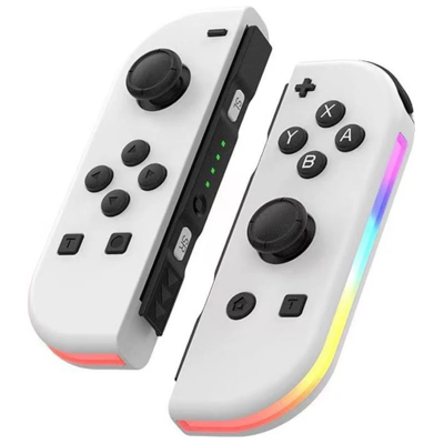Powergaming Mando J-C Set Izq/Dcha Blanco con RGB Powergaming Mando J-C Set Izq/Dcha Blanco con RGB
