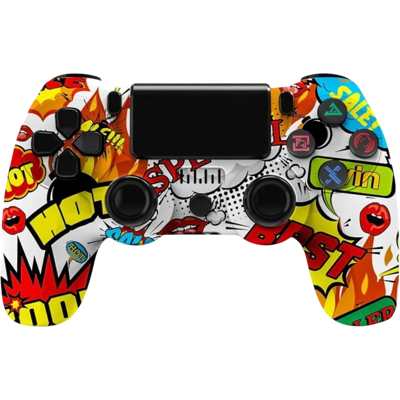 Mando PS4 Powergaming V2 Flames Mando PS4 Powergaming V2 Flames