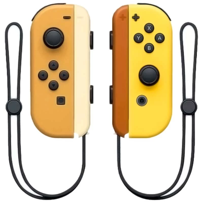 Powergaming Mando J-C Set Izq/Dcha Marrón/Amarillo Powergaming Mando J-C Set Izq/Dcha Marrón/Amarillo
