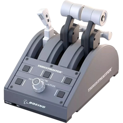 Thrustmaster TCA Quadrant Boeing Edition Gris USB Palanca de vuelo PC, Xbox, Xbox One X, Xbox Series S Thrustmaster TCA Quadrant Boeing Edition Gris USB Palanca de vuelo PC, Xbox, Xbox One X, Xbox Series S