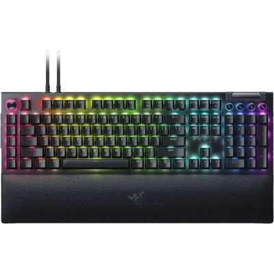 Teclado Gaming Razer BlackWidow V4 Pro Mecánico Switch Amarillo RGB QWERTY Teclado Gaming Razer BlackWidow V4 Pro Mecánico Switch Amarillo RGB QWERTY