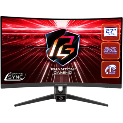 ASRock PG27F15RS1A 27 FullHD VA Curvo 240 Hz Freesync Negro - Monitor Gaming ASRock PG27F15RS1A 27 FullHD VA Curvo 240 Hz Freesync Negro - Monitor Gaming