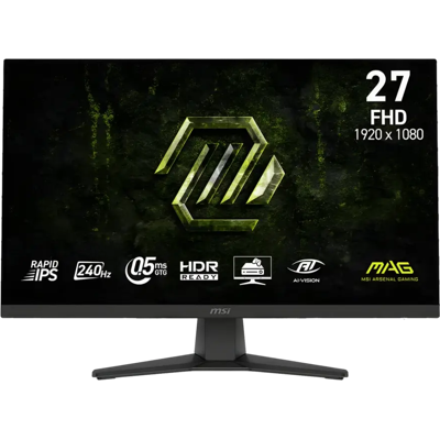 Monitor MSI MAG 274CF X24 27 pulgadas 240Hz FHD IPS 0,5ms GTG Monitor MSI MAG 274CF X24 27 pulgadas 240Hz FHD IPS 0,5ms GTG