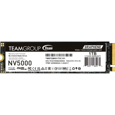 SSD Team Group NV5000 1TB M.2 2280 NVMe PCIe 4.0 SSD Team Group NV5000 1TB M.2 2280 NVMe PCIe 4.0