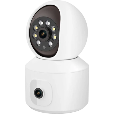 Camara de seguridad IP Escam QF010 2MP+2MP Visión Nocturna a Color Paneo Wifi Blanco Camara de seguridad IP Escam QF010 2MP+2MP Visión Nocturna a Color Paneo Wifi Blanco