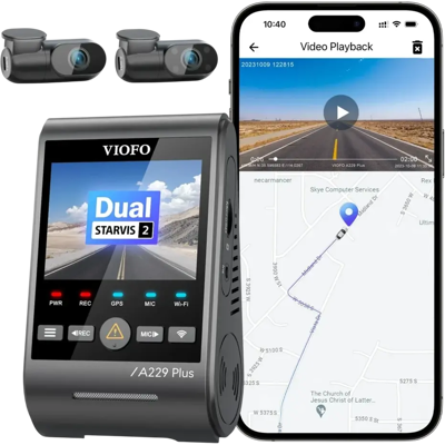 VIOFO A229 PLUS 3CH Cámara de coche - Dash Cam VIOFO A229 PLUS 3CH Cámara de coche - Dash Cam