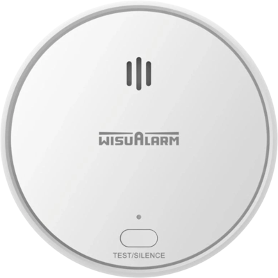 Detector de humo Wisualarm HY-SA20A - Inalámbrico, Autónomo, Batería 3V, CE-CPR Detector de humo Wisualarm HY-SA20A - Inalámbrico, Autónomo, Batería 3V, CE-CPR