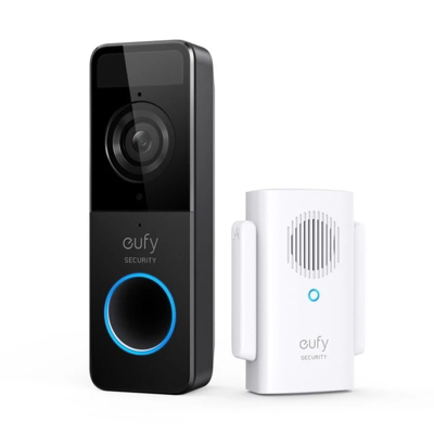 Video Portero Eufy 1080p Negro - Dispositivo de Seguridad Video Portero Eufy 1080p Negro - Dispositivo de Seguridad