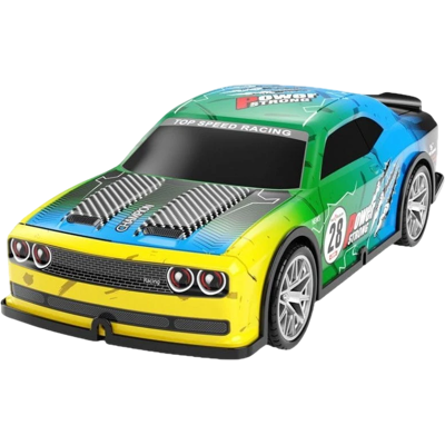 OEM 808P 1/22 4WD Drift Amarillo Azul - Coche RC Eléctrico OEM 808P 1/22 4WD Drift Amarillo Azul - Coche RC Eléctrico