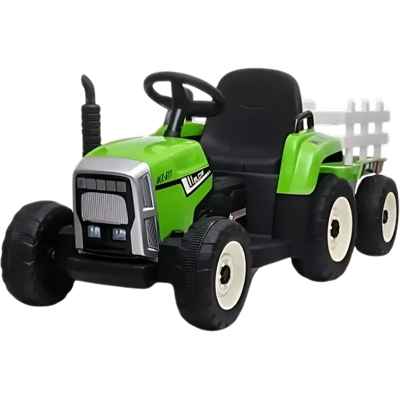 OEM Tractor Ceres con remolque Verde - Coche eléctrico para niños OEM Tractor Ceres con remolque Verde - Coche eléctrico para niños
