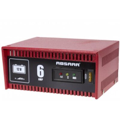 Absaar Modelo 0635606 - Cargador de batería 6A 12V Absaar Modelo 0635606 - Cargador de batería 6A 12V