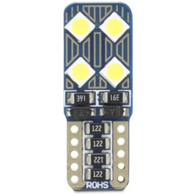 Superlite Lámpara de posición T10 8 LED - Iluminación automotriz Superlite Lámpara de posición T10 8 LED - Iluminación automotriz