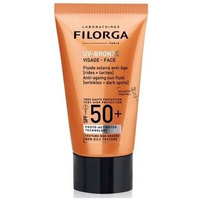 Filorga UV-Bronze Face Fluido Solar Antiedad SPF50+ 40ml Filorga UV-Bronze Face Fluido Solar Antiedad SPF50+ 40ml