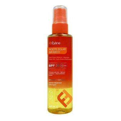 Farline Aceite Solar Bifasico SPF30 200 ml. Protector solar Farline Aceite Solar Bifasico SPF30 200 ml. Protector solar