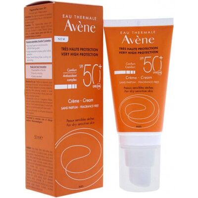 Avene fotoprotección Avene Crema Solar SPF 50+ Sin Perfume 50ml Avene fotoprotección Avene Crema Solar SPF 50+ Sin Perfume 50ml