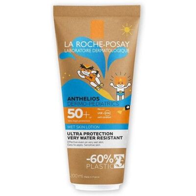 La Roche-Posay Anthelios Spf 50+ Dermopediatrics Lotion Wet Skin 200ml La Roche-Posay Anthelios Spf 50+ Dermopediatrics Lotion Wet Skin 200ml