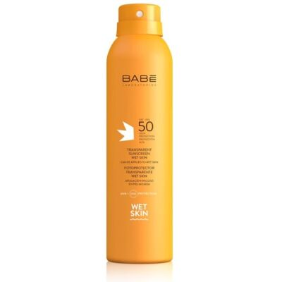 BABE BABÉ Fotoprotector Transparente Wet Skin SPF50 200 ml BABE BABÉ Fotoprotector Transparente Wet Skin SPF50 200 ml