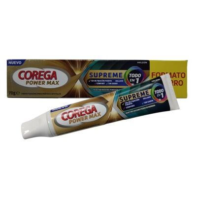 Corega Supreme 70g - Adhesivo y Limpiador para Prótesis Corega Supreme 70g - Adhesivo y Limpiador para Prótesis