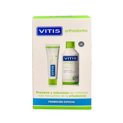 Vitis Orthodontic Pack Colutorio 500 Ml + 100 Ml Vitis Orthodontic Pack Colutorio 500 Ml + 100 Ml