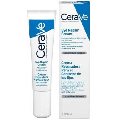 CeraVe Crema Reparadora Contorno de Ojos 14 ML CeraVe Crema Reparadora Contorno de Ojos 14 ML