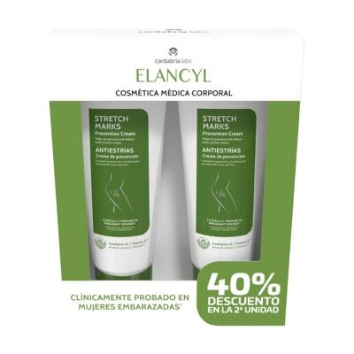 Elancyl Elancyl Estrías Crema Prevención 2 x 200 Ml Pack - Crema Antiestrías Elancyl Elancyl Estrías Crema Prevención 2 x 200 Ml Pack - Crema Antiestrías