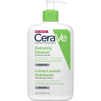 CeraVe Limpiador Hidratante Piel Normal y Seca 473ml CeraVe Limpiador Hidratante Piel Normal y Seca 473ml