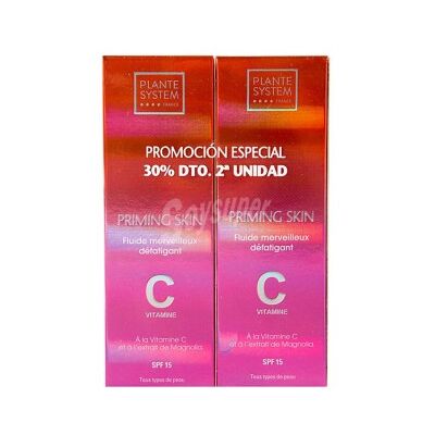 Arkopharma Duplo Priming skin crema desfatigante vitamina c 2x30ml Arkopharma Duplo Priming skin crema desfatigante vitamina c 2x30ml