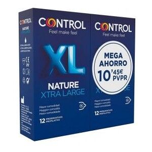 Control Nature Extra Grande 12 + 12 preservativos Control Nature Extra Grande 12 + 12 preservativos