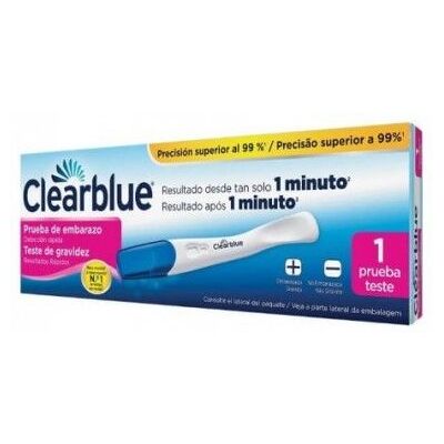 Test de embarazo Clearblue - 1 Min, Fácil y Preciso Test de embarazo Clearblue - 1 Min, Fácil y Preciso