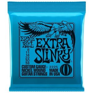 Ernie Ball Extra Slinky 2225 Nickel 8-38 Ernie Ball Extra Slinky 2225 Nickel 8-38