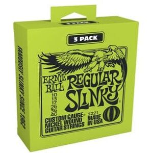 Ernie Ball SLINKY LIME 10-46 TRIPACK (3) Ernie Ball SLINKY LIME 10-46 TRIPACK (3)