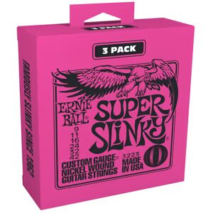 Ernie Ball SLINKY PINK 9-42 TRIPACK (3) Ernie Ball SLINKY PINK 9-42 TRIPACK (3)