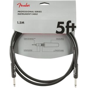 Fender Prof. Cable Jack 1,5m Black Fender Prof. Cable Jack 1,5m Black